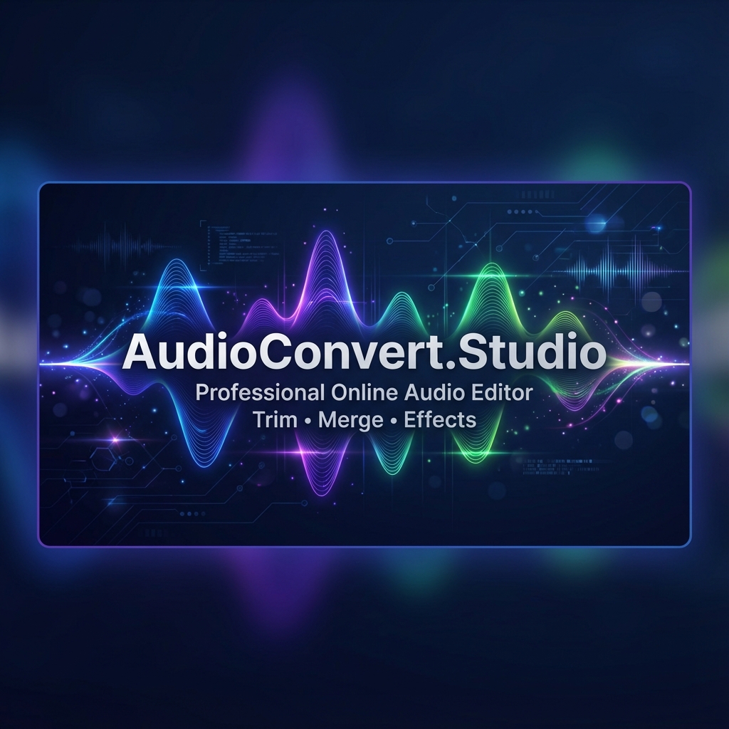 Convert Studio Audio Editor - Edit MP3, WAV, FLAC Online | AudioConvert Studio